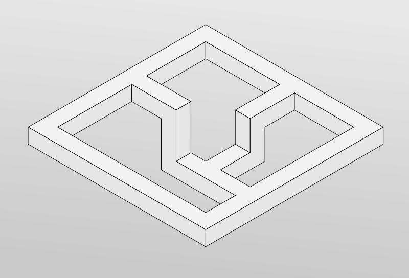 Axonometric frame