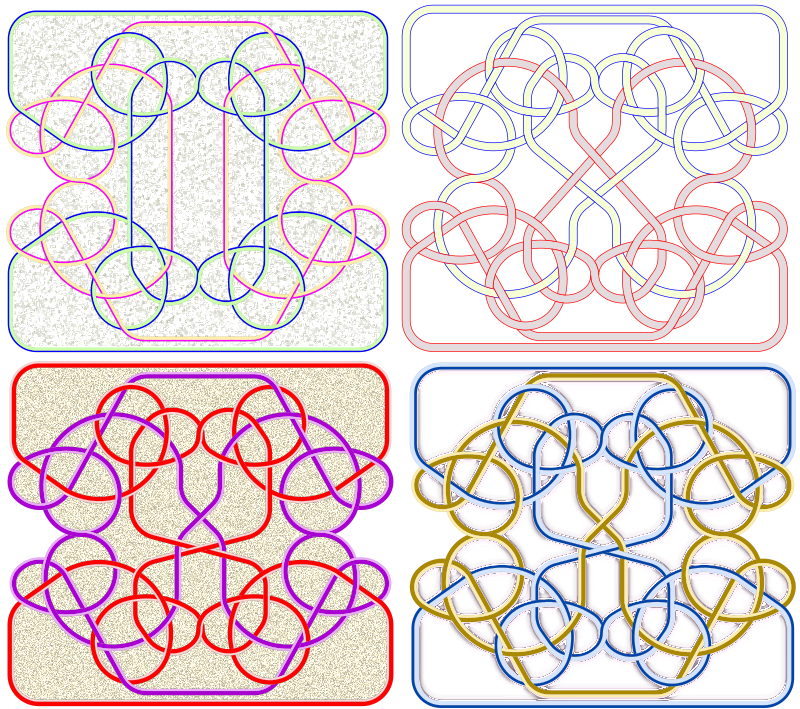 Curves based end points on a series lines in a sprial