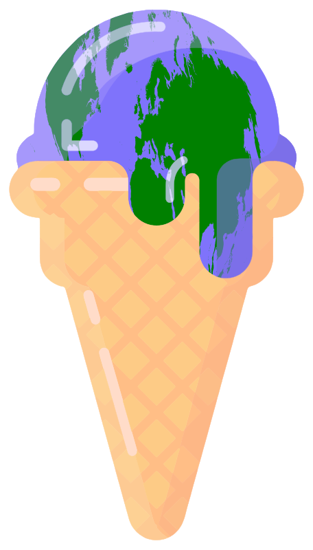 Melting Earth Cone