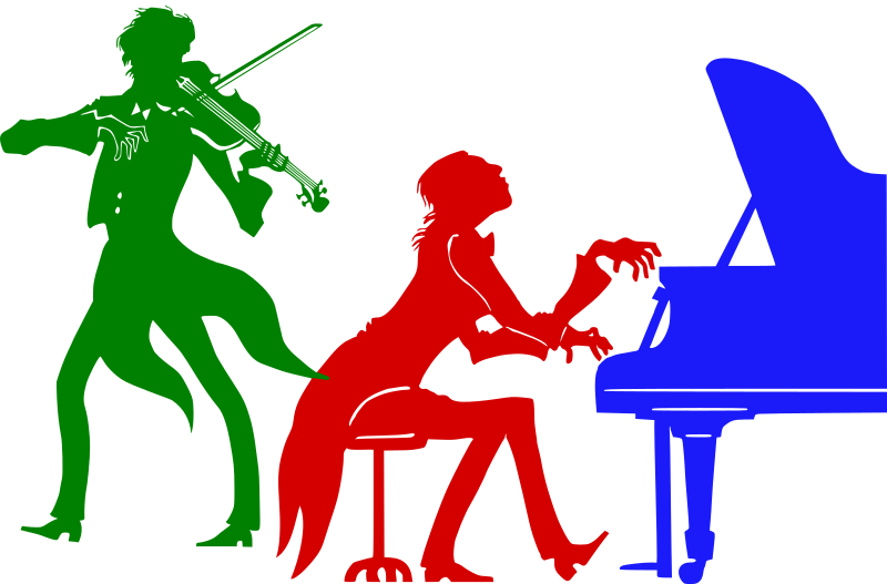 Classical Musicians - Colour Remix