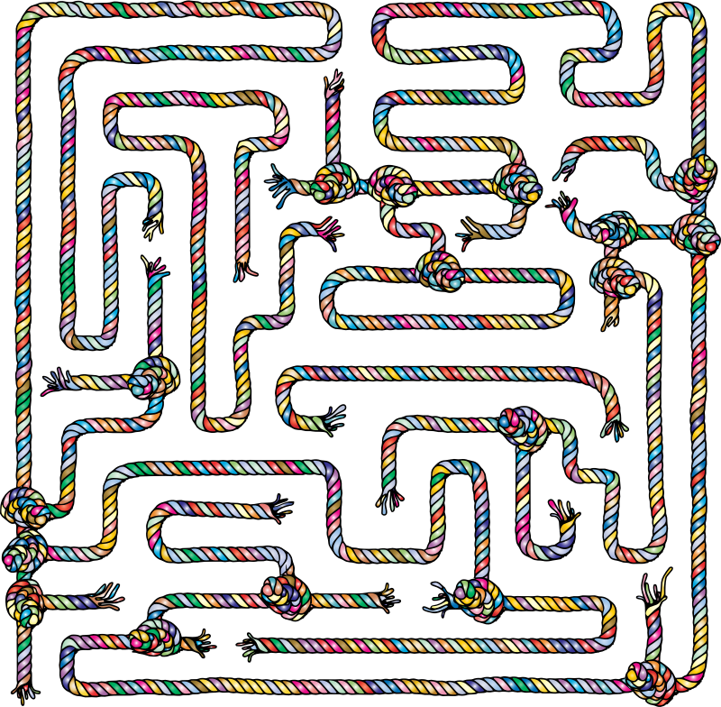 Rope Maze By pheee Prismatic