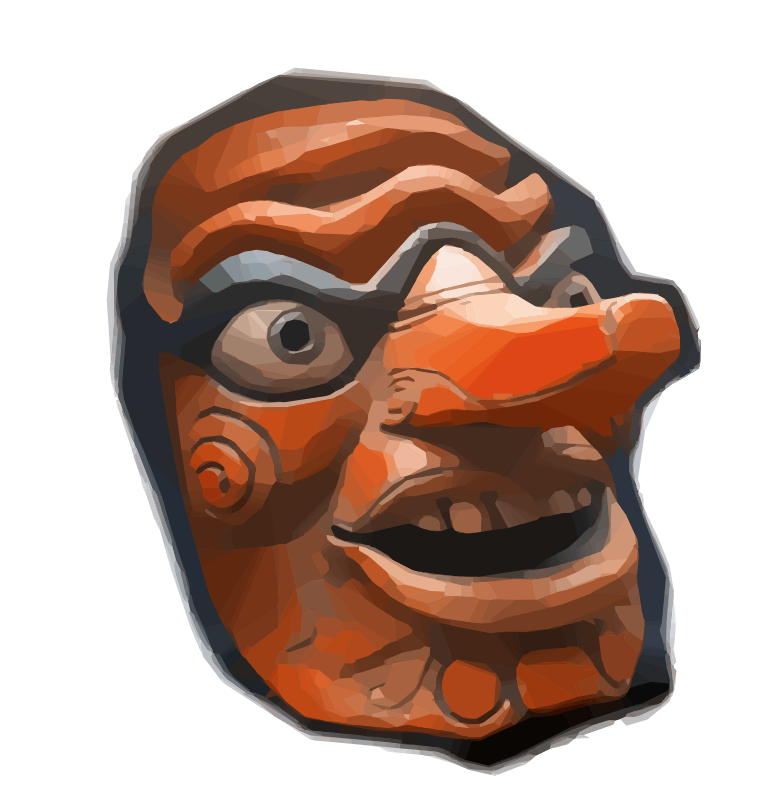 Vintage Tengu Mask