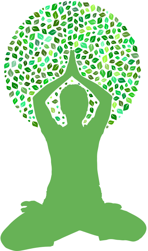 Yoga Pose Tree Green - Full Remix