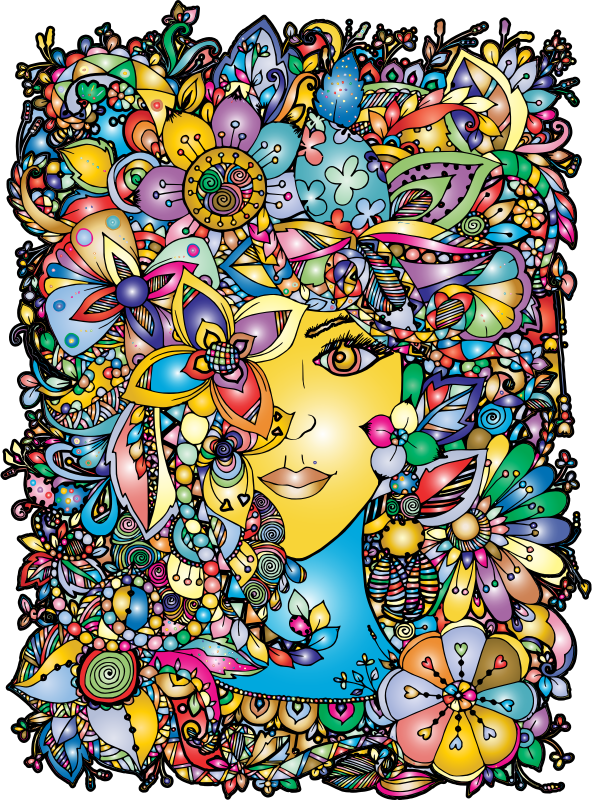 Floral Woman By Bexatt Prismatic