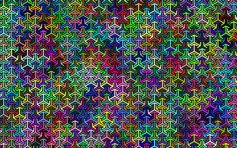 Seamless Pattern 277 Colorful