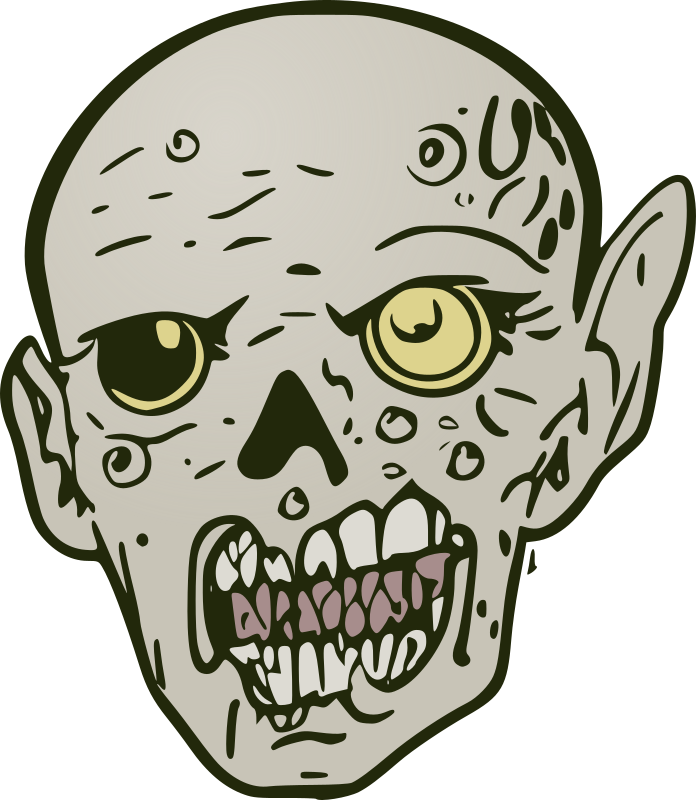 Scary face - Openclipart