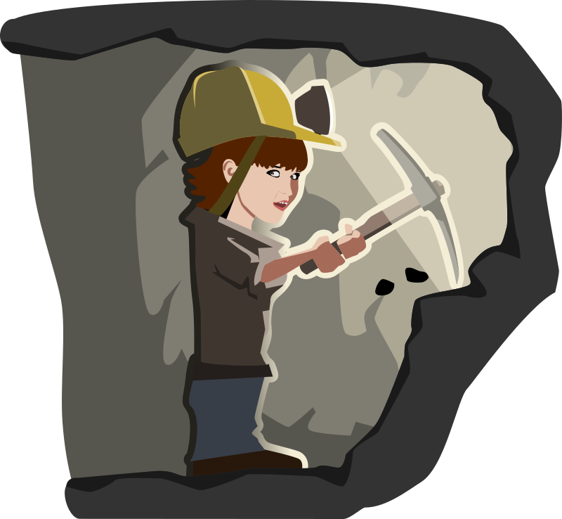 Female Miner