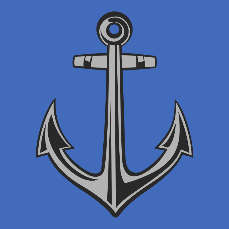 Blue Anchor Png