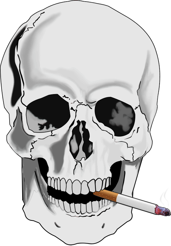 Smoking Skull