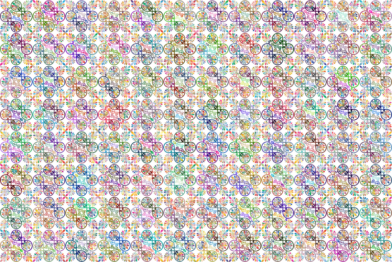 Seamless Pattern 279 Prismatic No BG