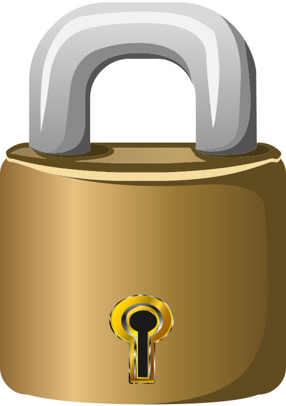 lock clip art