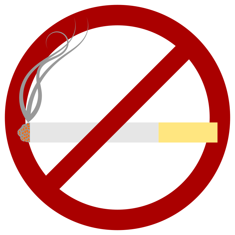 Prohibido fumar - Openclipart