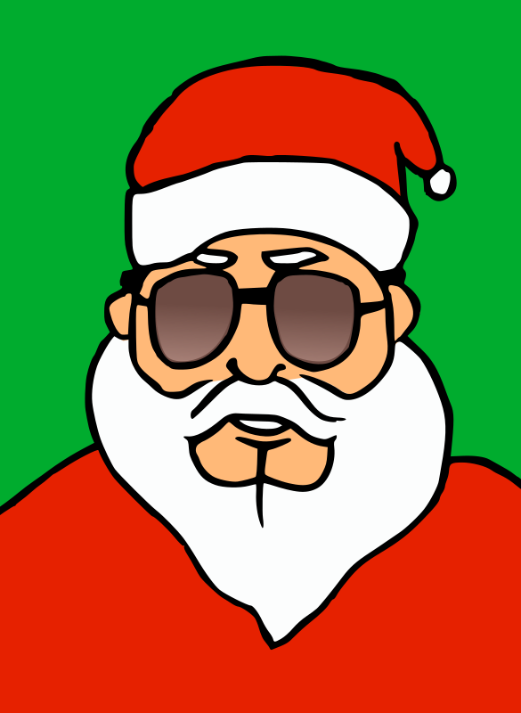 Cool Santa in Shades