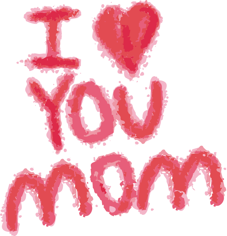 I Love You Mom Openclipart