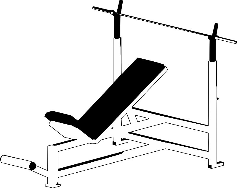 Incline bench press