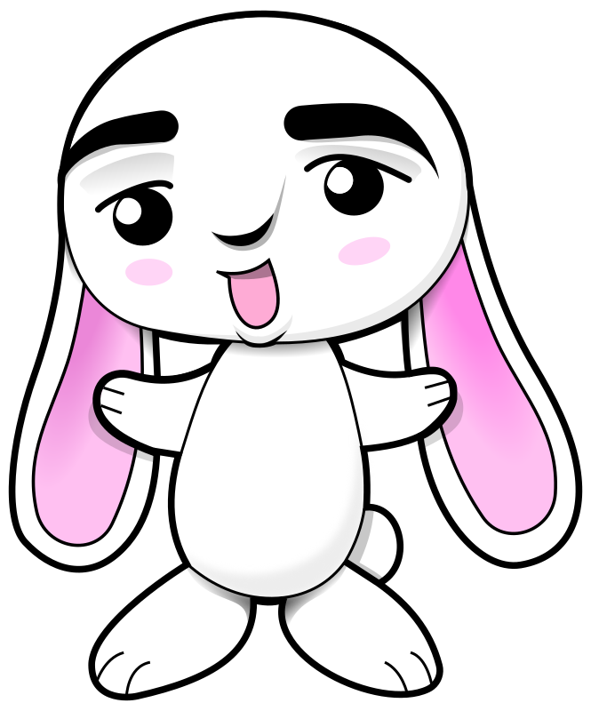 cute cartoon bunny