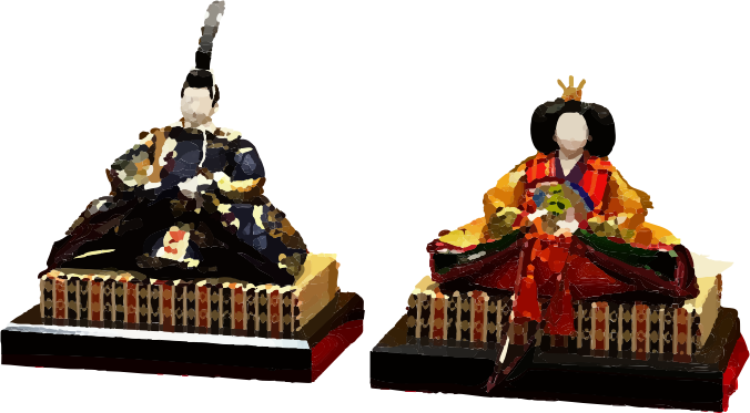 Realistic Hina Matsuri Dolls