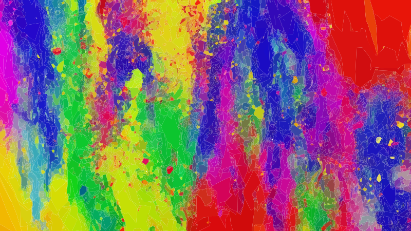 Rainbow Paint Splatter Background