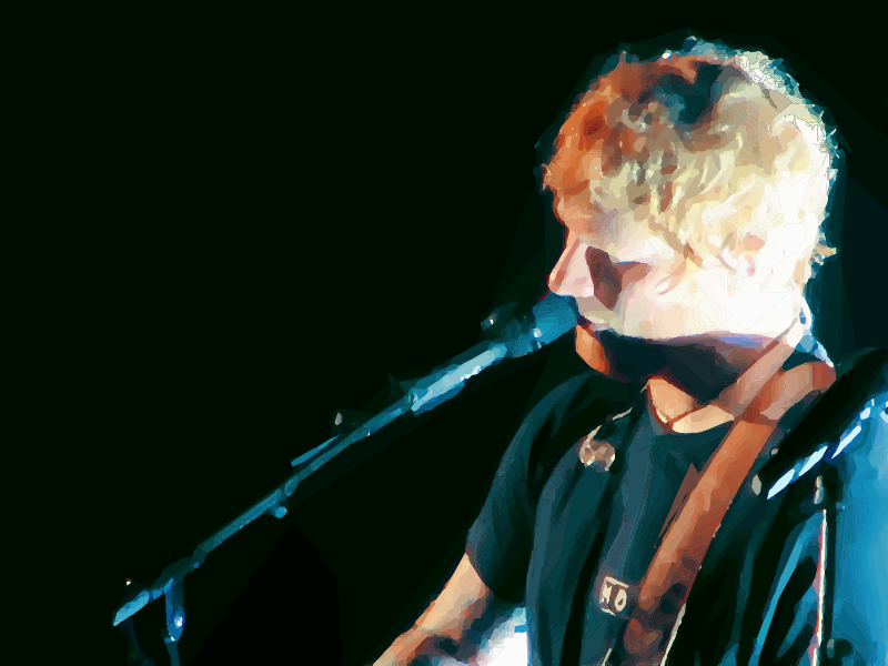 Ed Sheeran Singing
