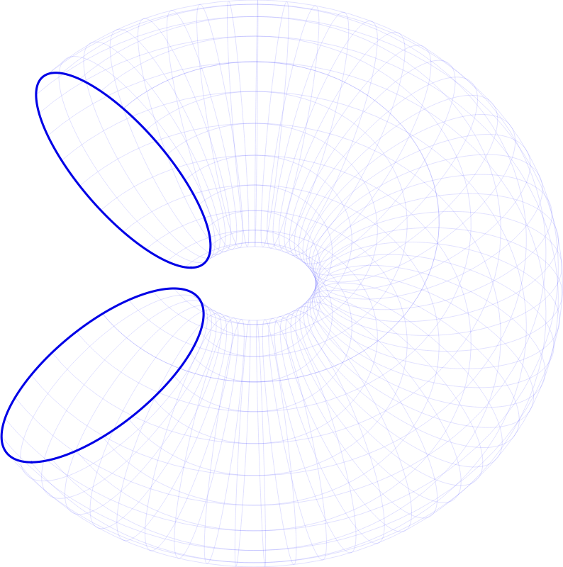 Torus alpha=-45 beta=60