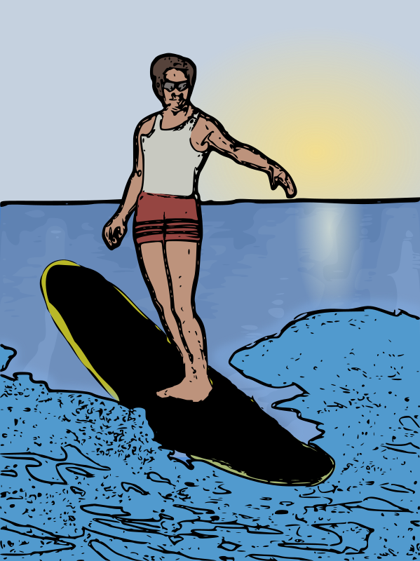 Surfing - Flat Colour Remix