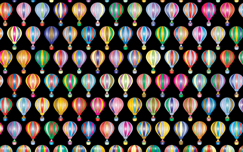 Hot Air Balloon By Karen Arnold Pattern Prismatic