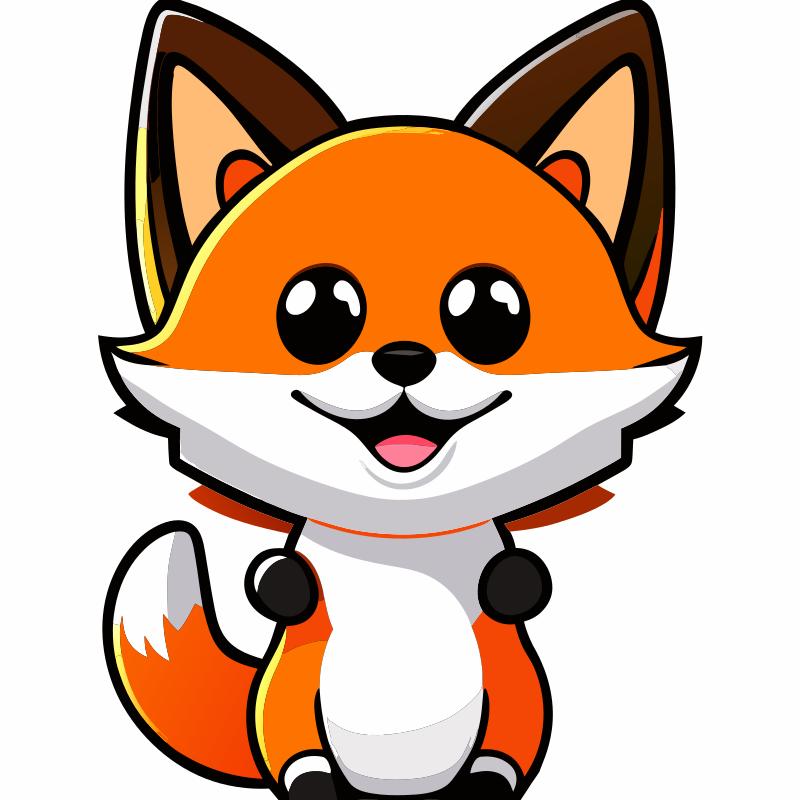 Happy fox