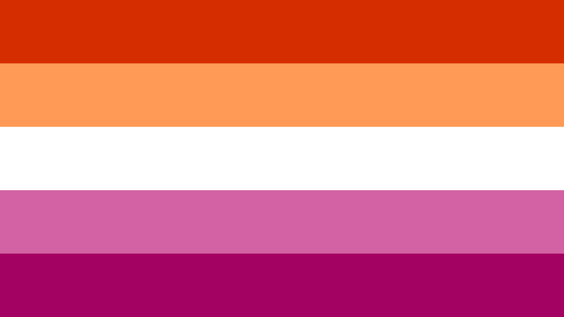 The Official Lesbian Flag