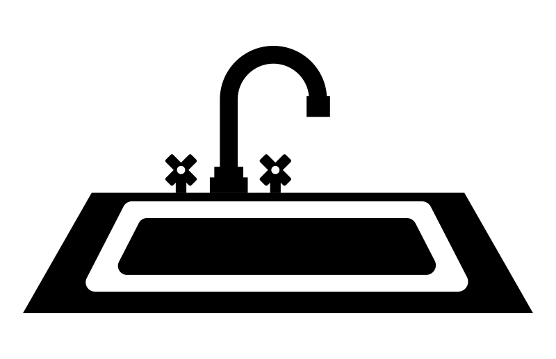 Simpler kitchen sink icon