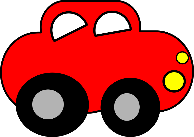 a red car - Openclipart