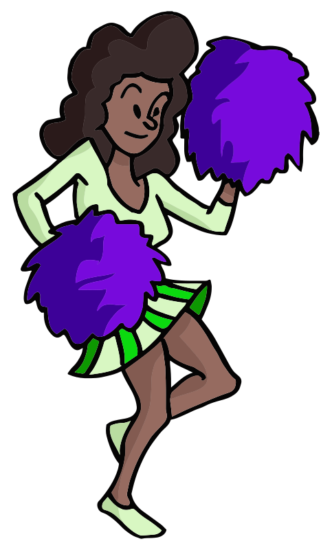 Cartoon Cheerleader 3 - Alt Remix