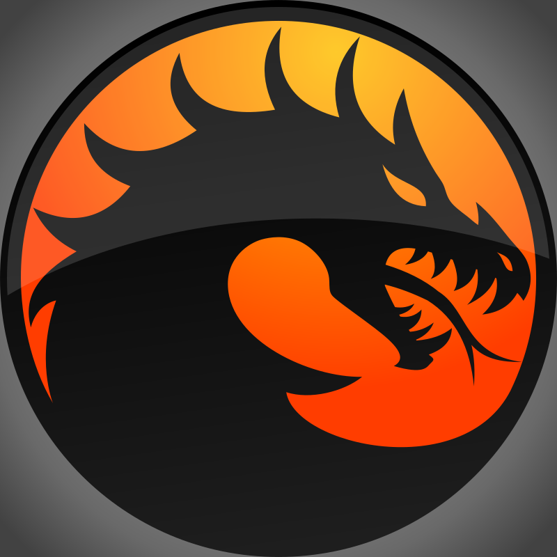 orange dragon logo