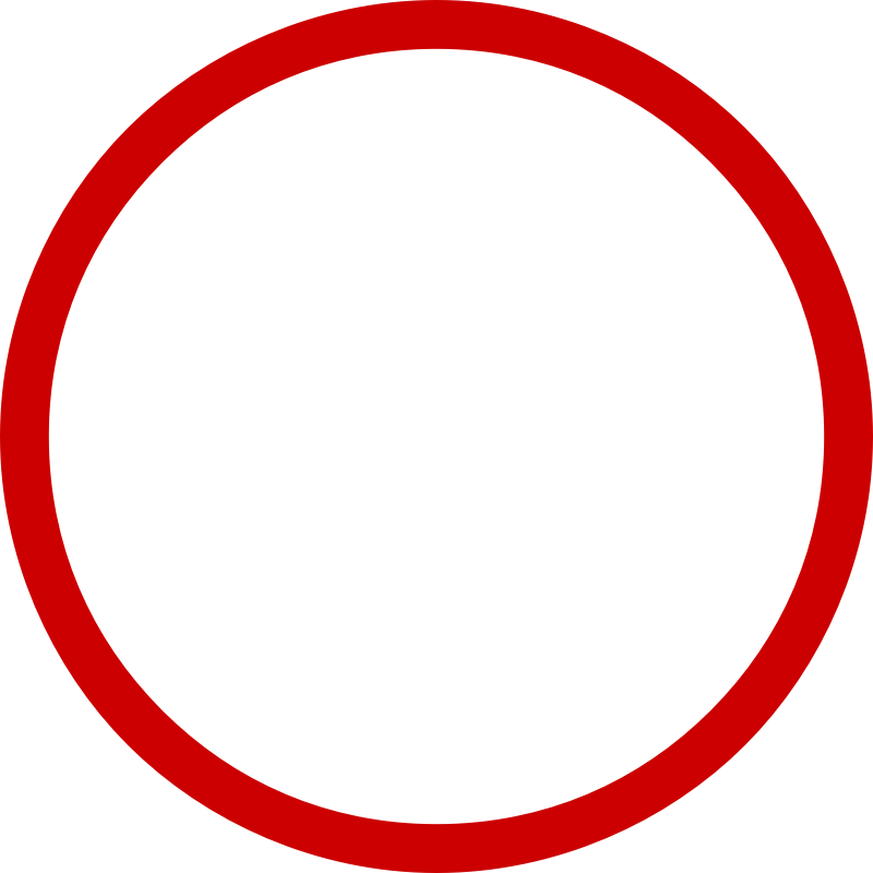 round red frame circle - Openclipart