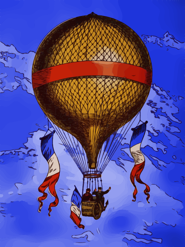 French Hot Air Balloon - Remix