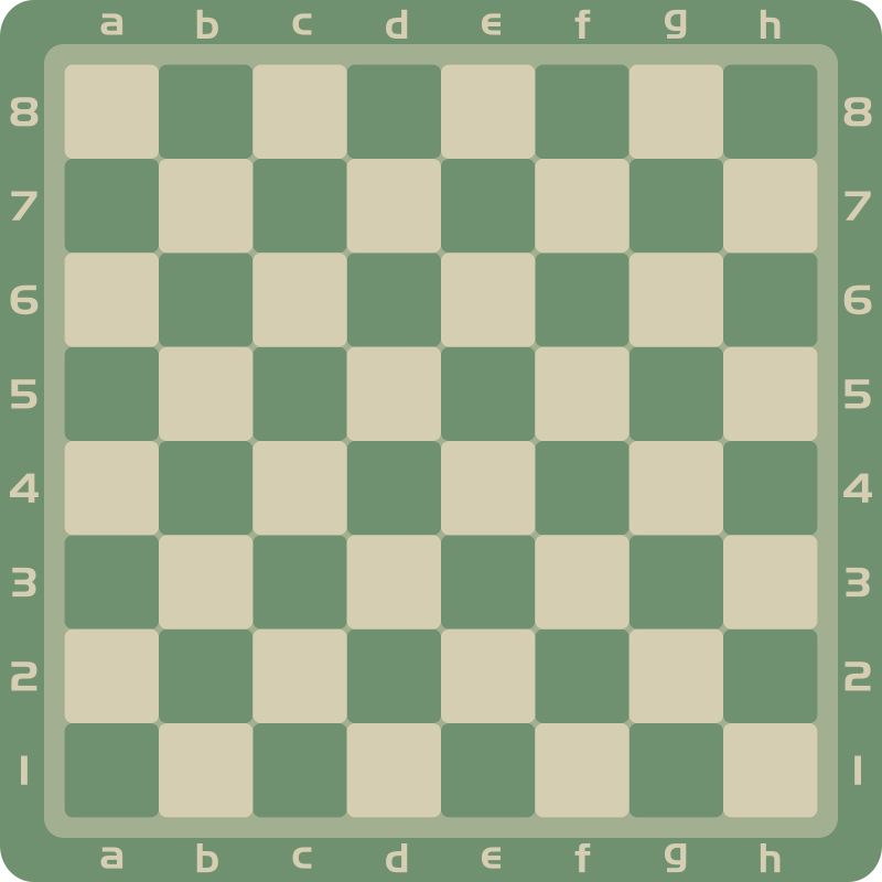 Payable Chess Board Colored #1 - Openclipart