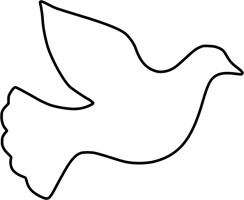 White peace dove