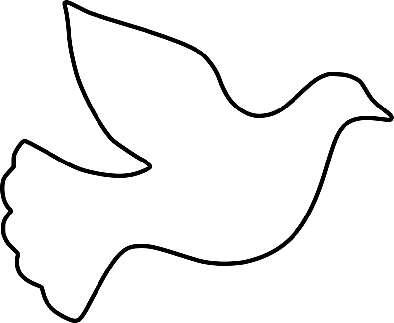 White Peace Dove Openclipart   345103