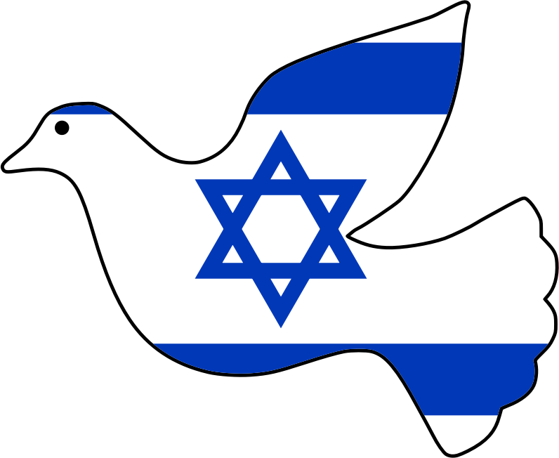 Israel peace dove anti-war - Openclipart