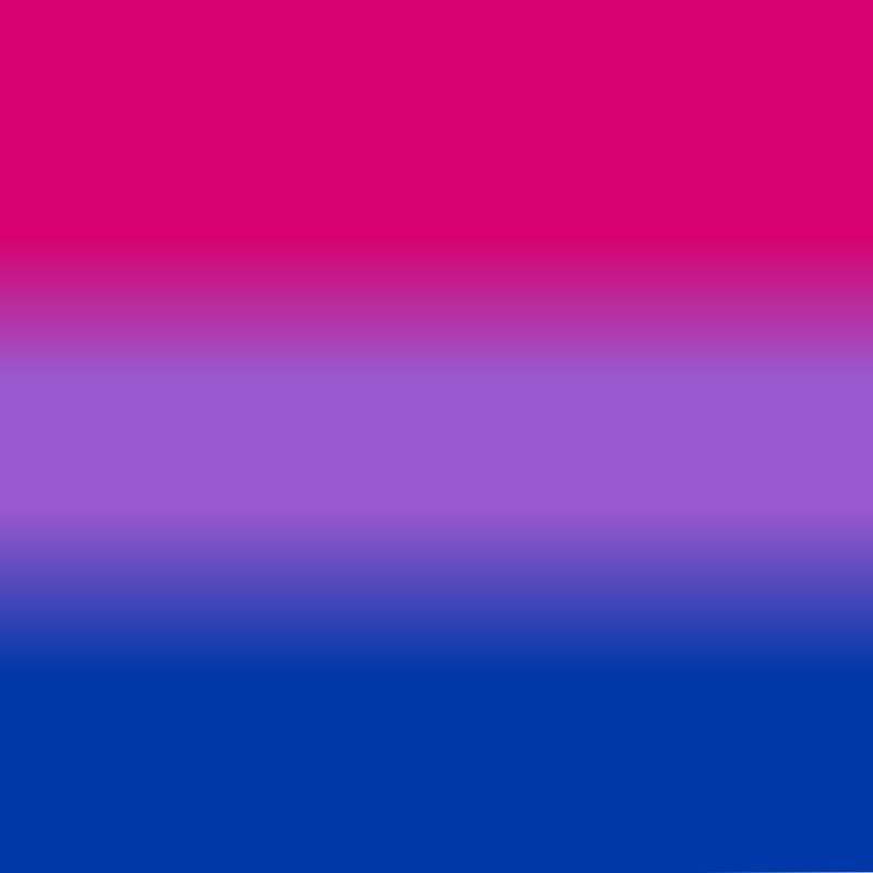 Bisexual pride flag gradient wavy colors