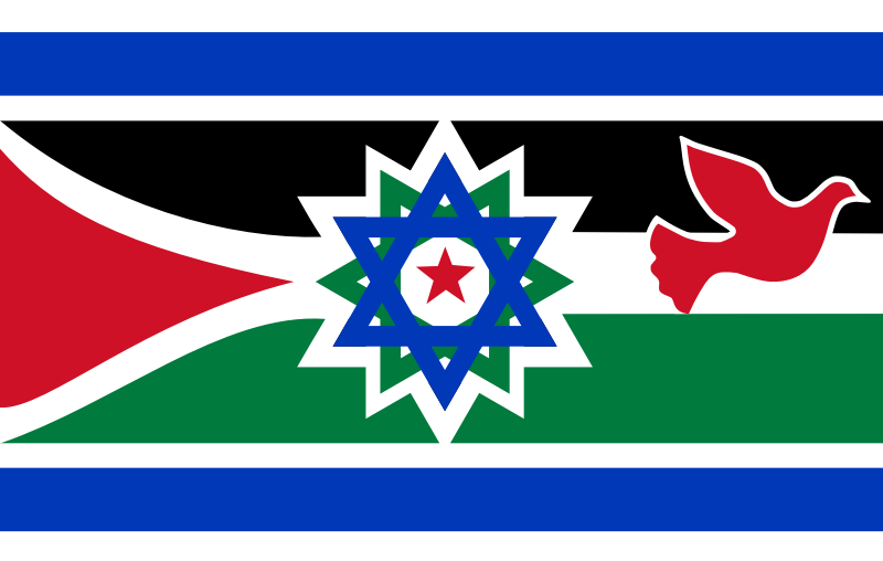 Flag of UNITED STATES OF ISRALESTINE