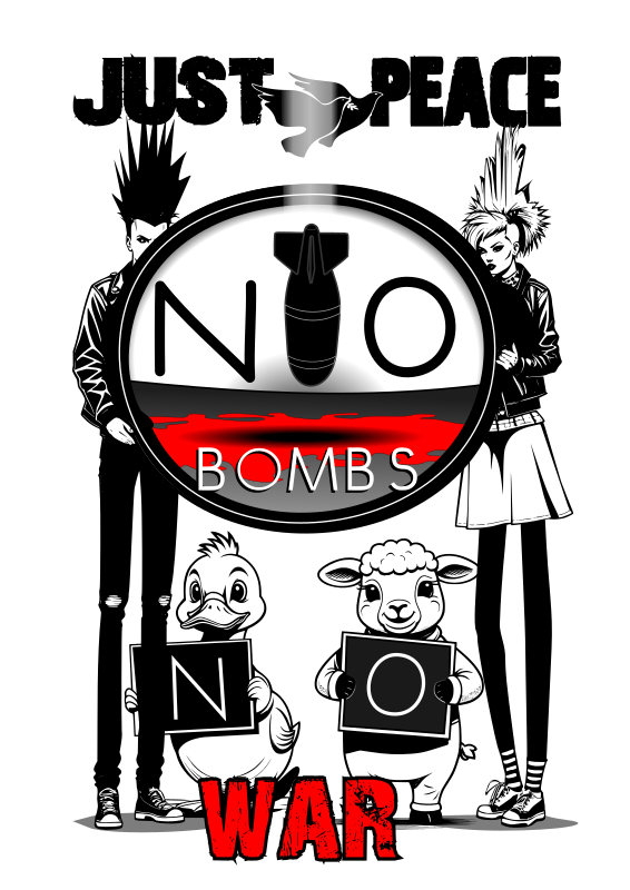 NO WAR protest REMIX