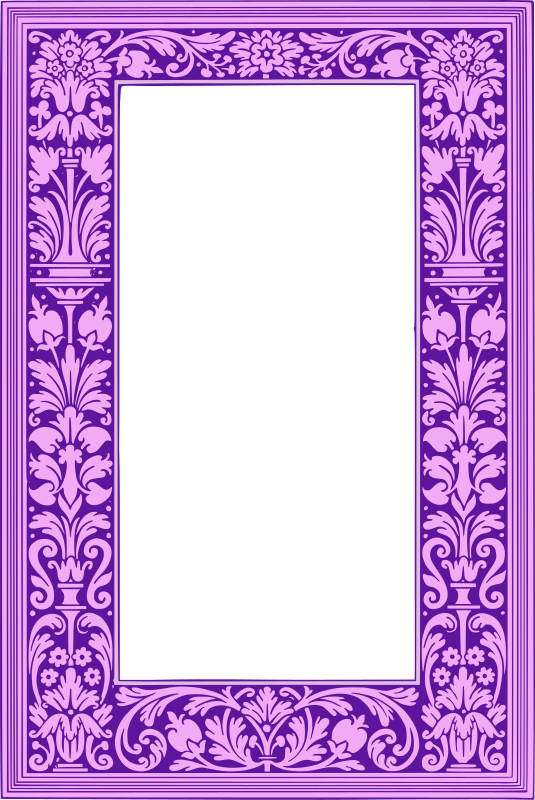 Basic Floral Frame - Colour Remix