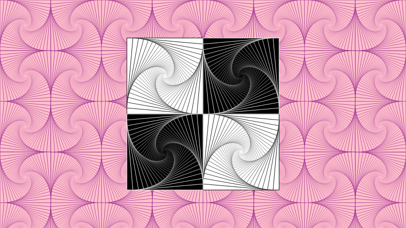 Rotated Squares Pattern