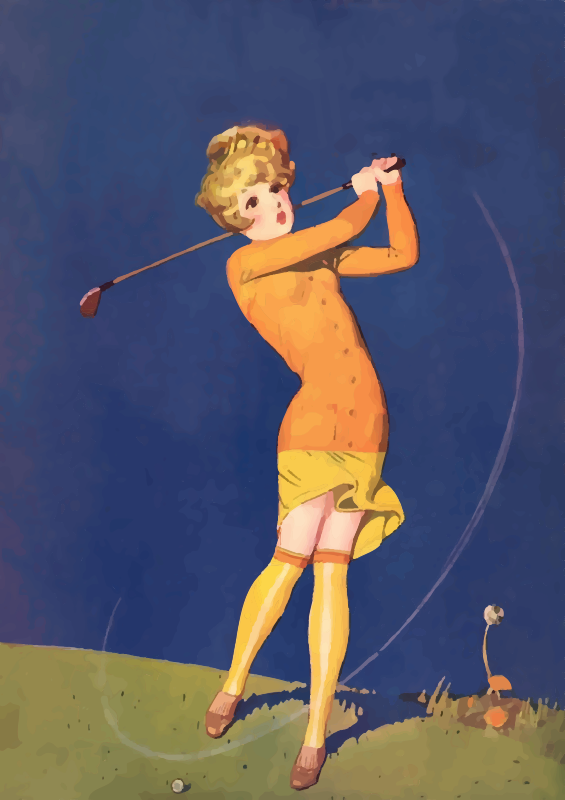 Golf Lady