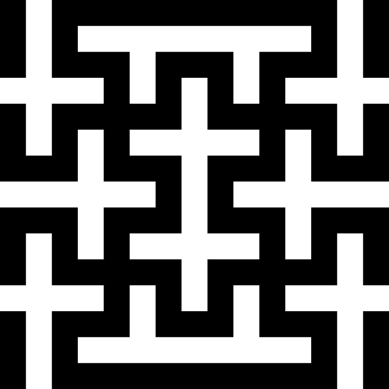 black and white pattern (animated)