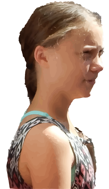 Greta Thunberg - Photo Remix - Openclipart