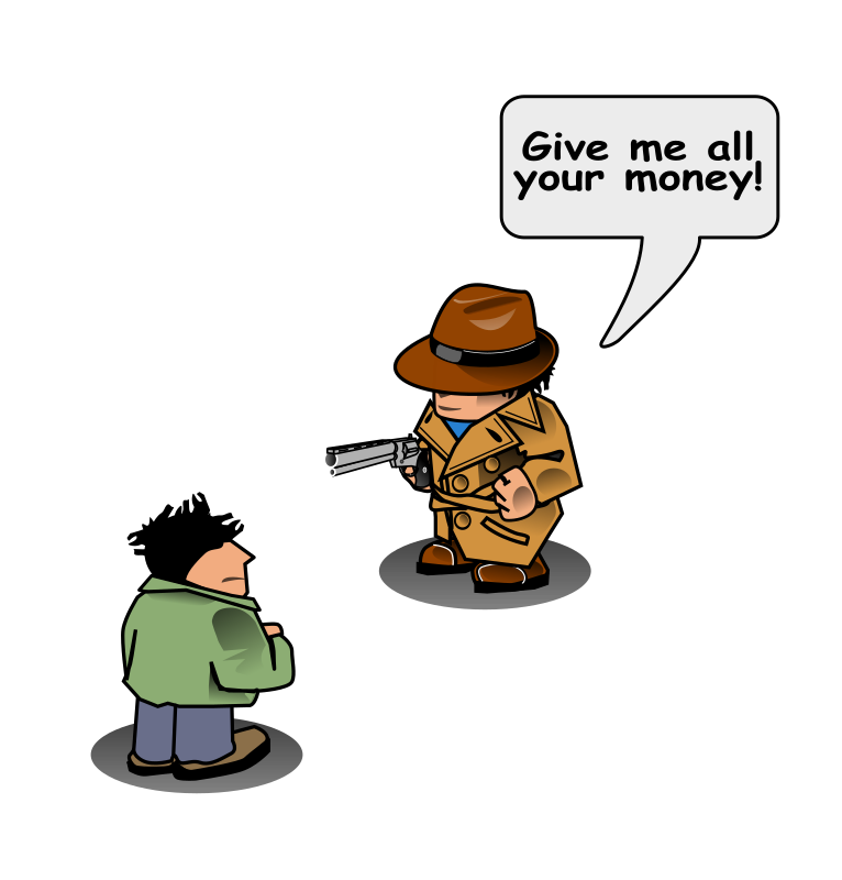 Robbery Cartoon