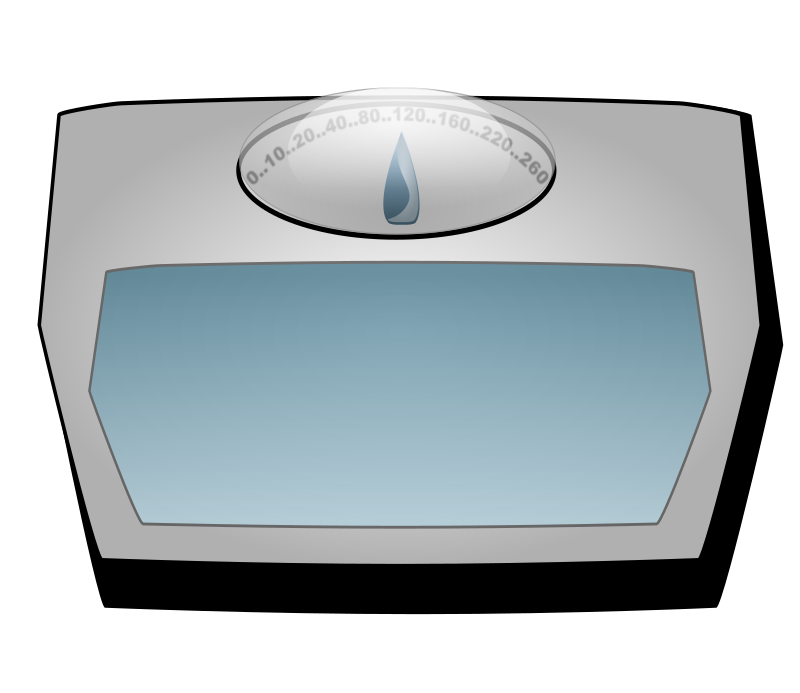 Bathroom Scale - Isolated