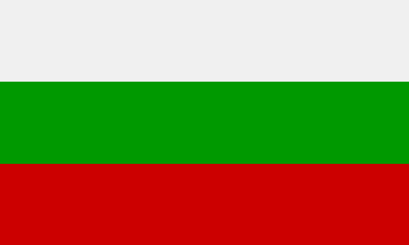 Bulgarian flag linear gradient