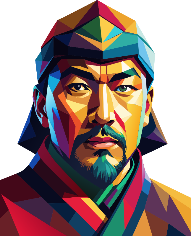 AL Generated Genghis Khan